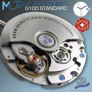 MOVEMENT AUTOMATIC LA JOUX-PERRET G100 STANDARD ETA 2824-2 COMPAT., SWISS MADE - Picture 1 of 3