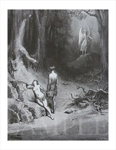 8.5X11 Gustave Dore Paradise Lost Picture New Art Poster Print Old Antique Decor - Picture 1 of 1