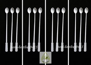 Micro Spoon for Feeder Food 15 pcs 5” Guppy Tetra Killifish and Small Fish - Picture 1 of 6