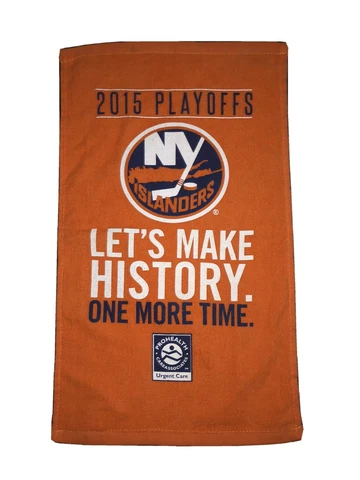 2015 New York Islanders Rally Towel - NHL Playoffs - Round One - Nassau Coliseum Cover