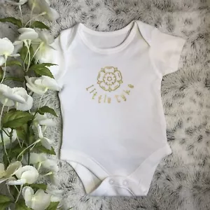 Yorkshire Pride Little Tyke Baby Grow in a variety of sizes with FREE delivery - Picture 1 of 5