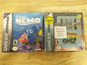 NEW Finding Nemo GBA (Nintendo Game Boy Advance) Spy Hunter/Supersprint  - Picture 1 of 5