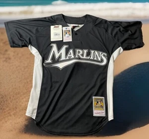 MITCHELL & NESS FLORIDA MARLINS S DONTRELLE WILLIS AUTHENTIC BP JERSEY DS - Picture 1 of 7