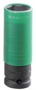 Facom NSI.22L 1/2" Antrieb tiefe Leichtmetallfelge Schlagschraubernuss 22 mm - Bild 1 von 1
