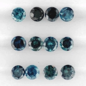 DIAMANTE AZUL 1,30 MM CORTE REDONDO TODO NATURAL VENDIDO POR PIEDRA F-2750 - Imagen 1 de 1