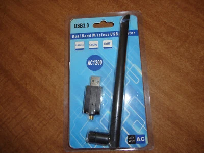 AC1200 USB3.0 Dual Band Wireless Adapter - Image 1 of 3