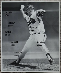 ORIGINAL PRESS PHOTO 1987 ATLANTA BRAVES RICK MAHLER 8 X 10 - Bild 1 von 2