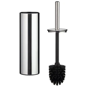 Chrome Toilet Brush & Holder Adds A Touch Of Colour & Style To Your Bathroom - Picture 1 of 7