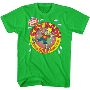 Cry Baby Extra Sour Men's T Shirt Bubble Gum America's Original Vintage Candy - Picture 1 of 4