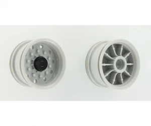 Carson 500907154 - 1:14 Trailer Wheel Carson Gray (2) - New - Picture 1 of 1