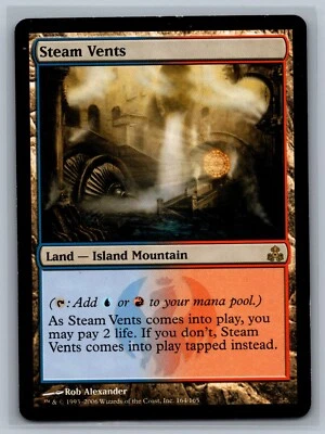 Magic The Gathering Guildpact Steam Vents #164/165 MTG TCG CCG - Image 1 of 2