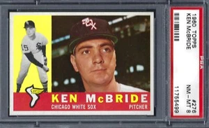 1960 Topps #276 PSA 8 Ken McBride White Sox 276 Centered! - Bild 1 von 2
