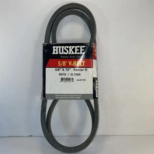 Huskee Heavy Duty Series V-Belt 5/8” x 70” B67K 5L700K Mower Belt 44-61703 NEW - Picture 1 of 5