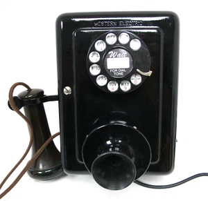 Teléfono de pared compacto Western Electric restaurado - Imagen 1 de 6