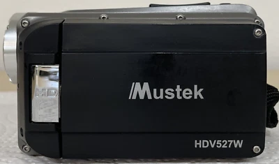Mustek HDV527W Digital Video Camera - STOPPED WORKING DURING TEST, PLEASE READ! - Image 1 of 4