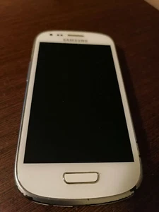 Samsung Galaxy S III Mini GT-I8190 - 8GB - Marble White (Unlocked) Smartphone - Afbeelding 1 van 8