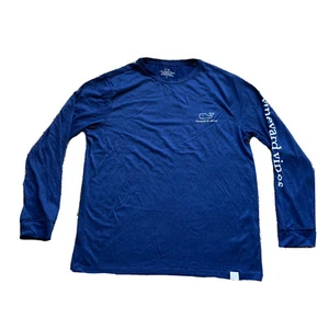 Vineyard Vines Performance Long Sleeved Hiking Running Tee Shirt Mens Size Large - Picture 1 of 12