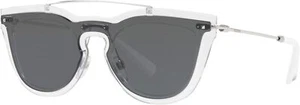 Valentino VA 4008 Sunglasses Transparent w/Smoke Lens 37mm 502487 VA4008S VA4008 - Picture 1 of 1