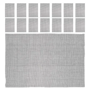  15pcs Bonsai Mesh: 20x30cm Plant Pot Bottom Hole Mesh Pad Rectangular Filtering - Picture 1 of 12