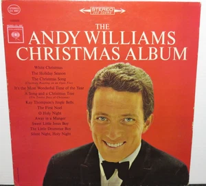 ANDY WILLIAMS CHRISTMAS ALBUM (VG) CS-8887 VINYL LP RECORD - Picture 1 of 4