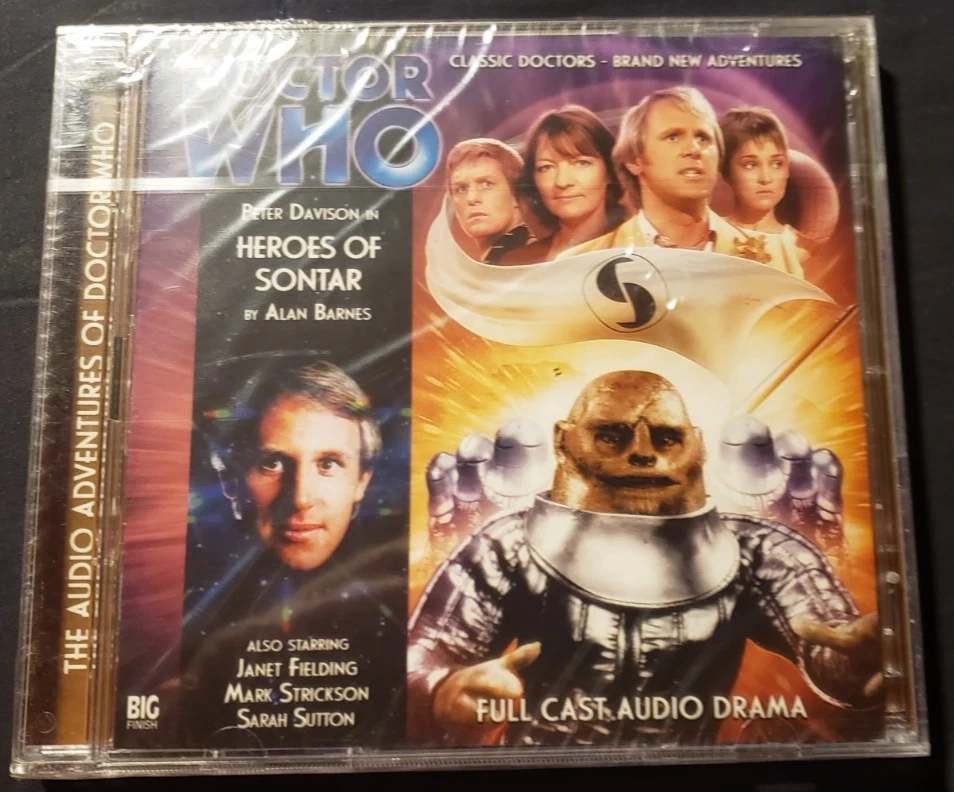 Doctor Who Main Range #146 Heroes of Sontar Big Finish Audio CD SEALED NEW - Imagem 1 de 2