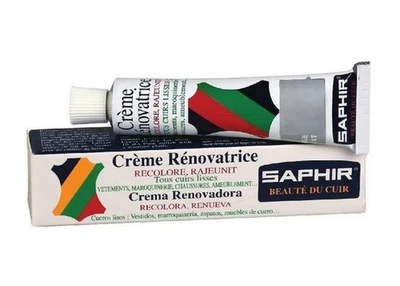 SAPHIR Cirage crème rénovatrice pigmentaire cuir couvre éraflure accroc brûlure recolor
