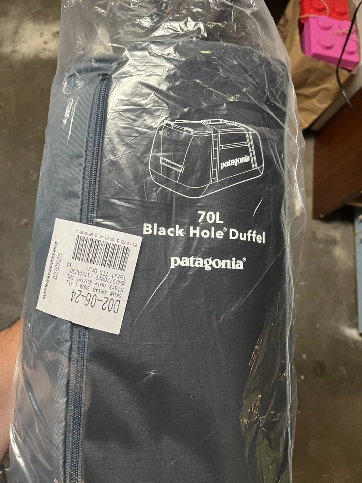patagonia Black Hole Duffel Bag 45L Model 49337 Folios Green Backpack Travel