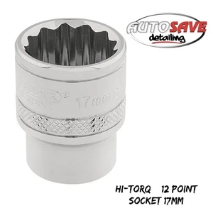 Draper - HI-TORQ® 12 Point Socket, 3/8" Sq. Dr., 17mm - Picture 1 of 1