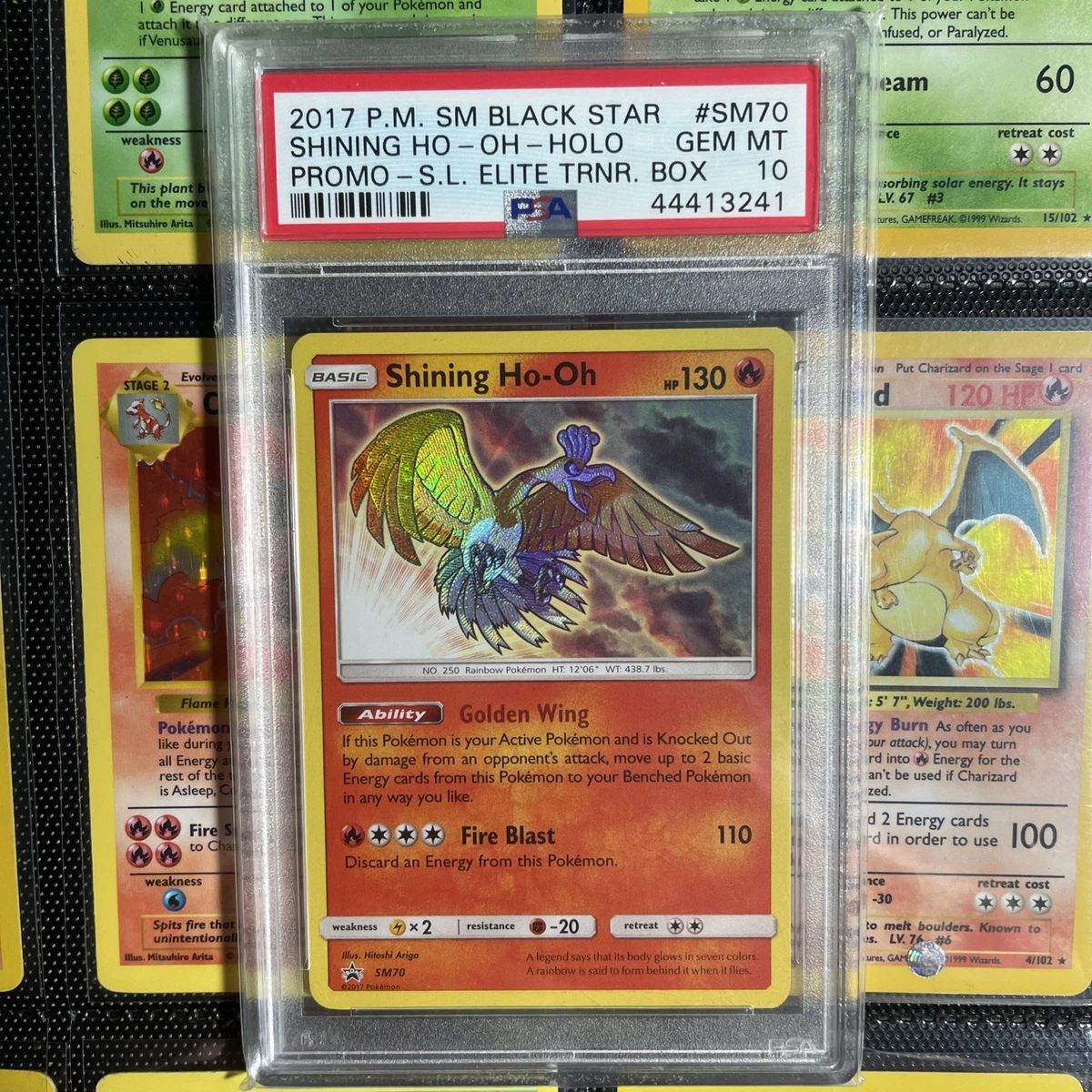 ホウオウ Ho-oh #250 PSA 10 PSA 10 2000 Ho-Oh #250 Holo Pokemon Japanese Neo 3 GEM MINT
