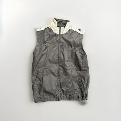 Chaleco Kappa Vintage Hombre, Gris Talla Grande Foto 1 de 4