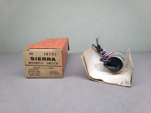 INTERRUPTOR MAGNÉTICO ELÉCTRICO SIERRA 1070C 24 VOLTIOS - Imagen 1 de 6