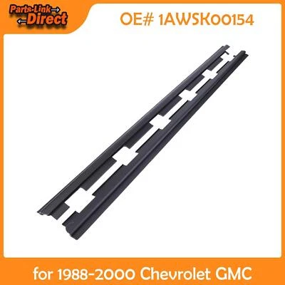 Outer Front Window Sweep Weatherstrip Seal 2x For 1988-1993 Chevrolet K2500 6.2L Foto 1 de 4