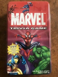 Marvel Trivia Game Pressman 2003 Used - Picture 1 of 4