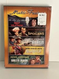John Wayne: Screen Legend Collection 5 Movíes Reap the Wild Wind Rooster Cogburn - Picture 1 of 2