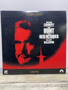 THE HUNT FOR RED OCTOBER 2-Laserdisc Letterbox Edition Rare - Picture 1 of 4