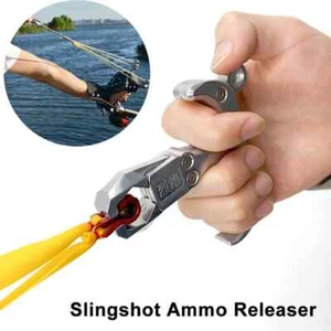 Professional Slingshot Special Mud Shot Steel Ball Releaser Outdoor FishShooting - Picture 1 of 13