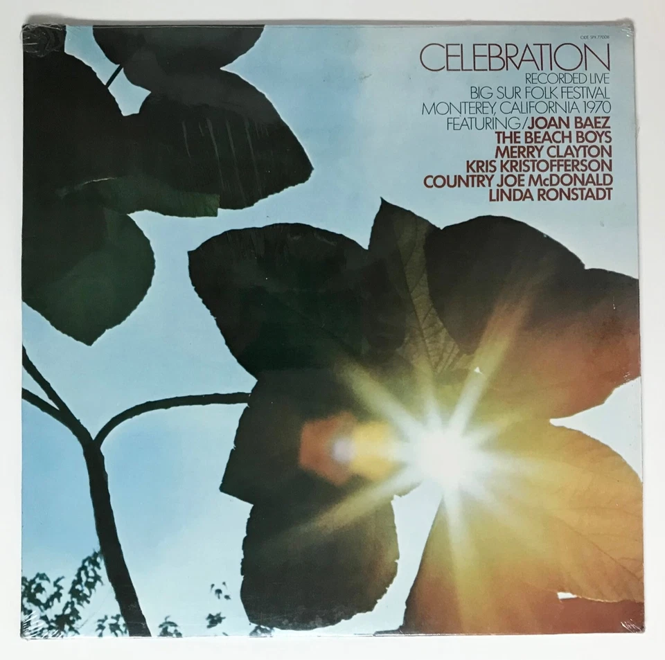 BEACH BOYS: KRIS KRISTOFFERSON Celebration Big Sur (Vinyl LP Sealed) Foto 1 de 4