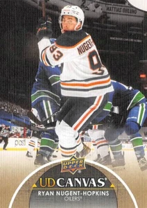 2021-22 UD Canvas #C34 Ryan Nugent-Hopkins ** Edmonton Oilers ** - Picture 1 of 2