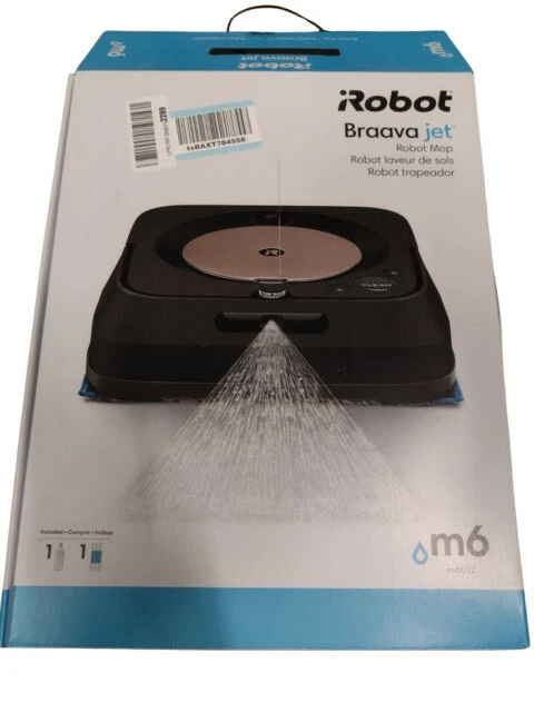 iRobot Braava Jet M6 Ultimate Wi-Fi Connected Robot Mop - Black (M601220)
