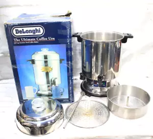 Delonghi Ultimate Coffee Urn 20-60 Cup Capacity DCU60 Freshness Indicator - Picture 1 of 15