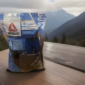 REEBOK Boys L (12/14) 4 Pack Performance Boxer Briefs L Premium Comfort Waist - Picture 1 of 5