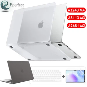 For MacBook Air 13.6" A3240 A3113 A2681 Protective Hard Case+Keyboard &LCD Cover - Picture 1 of 12