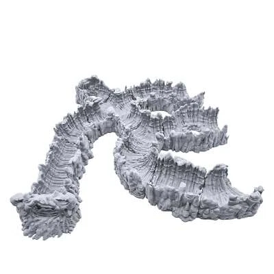 Wyrm Tunnels by Printable Scenery, 3D Printed Tabletop RPG Scenery Wargame 28mm - Image 1 of 4