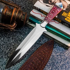 13.0" WILD BLADES CUSTOM HANDMADE HUNTING KNIFE COMBAT FIXED BLADE MILITARY - Imagen 1 de 12