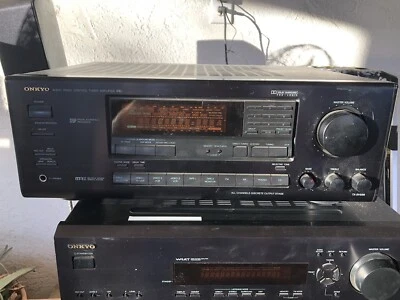Onkyo TX-SV535 Dolby Pro-Logic Surround Receiver Stereo Tested Working - Image 1 of 4