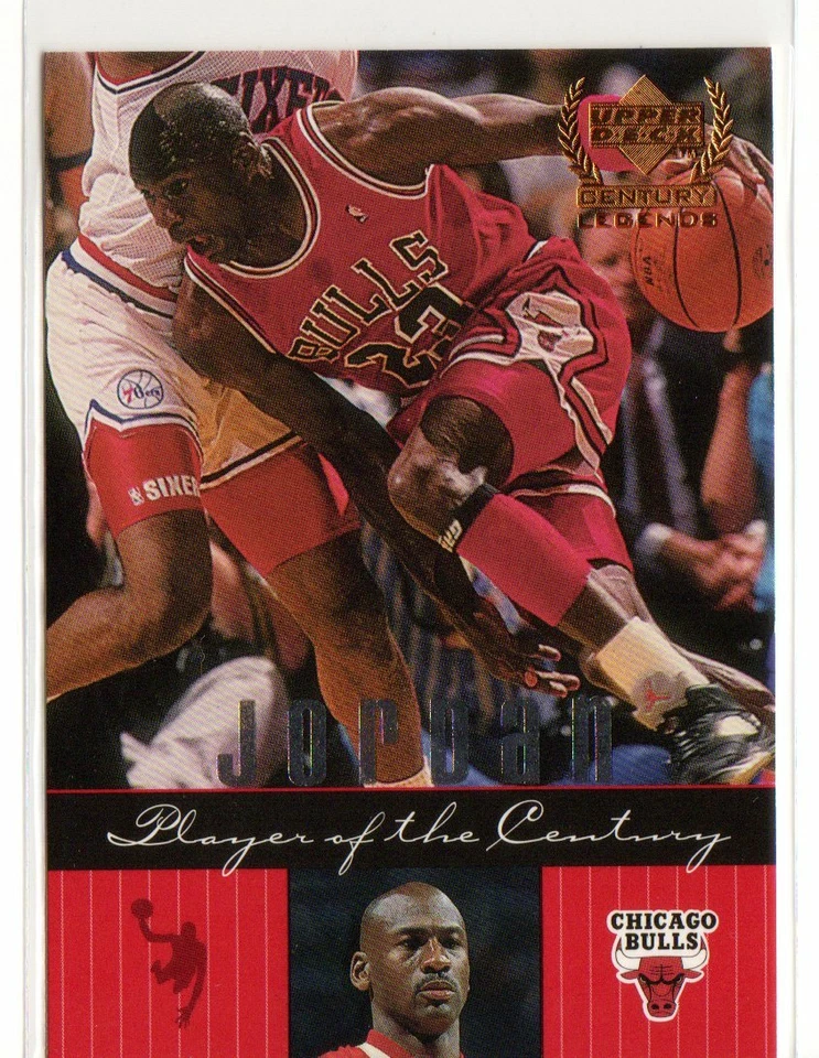 MICHAEL JORDAN 1999-00 UPPER DECK CENTURY LEGENDS #89   (D169) - Image 1 of 1