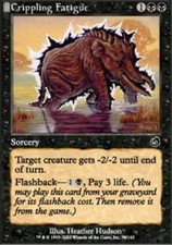 Crippling Fatigue Torment 2x - Lightly Played, English MTG Magic