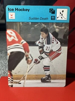 Sportscaster Hockey sobre hielo (“Muerte súbita” Pete Stemkowski Italia 03 005 64-16) Foto 1 de 3