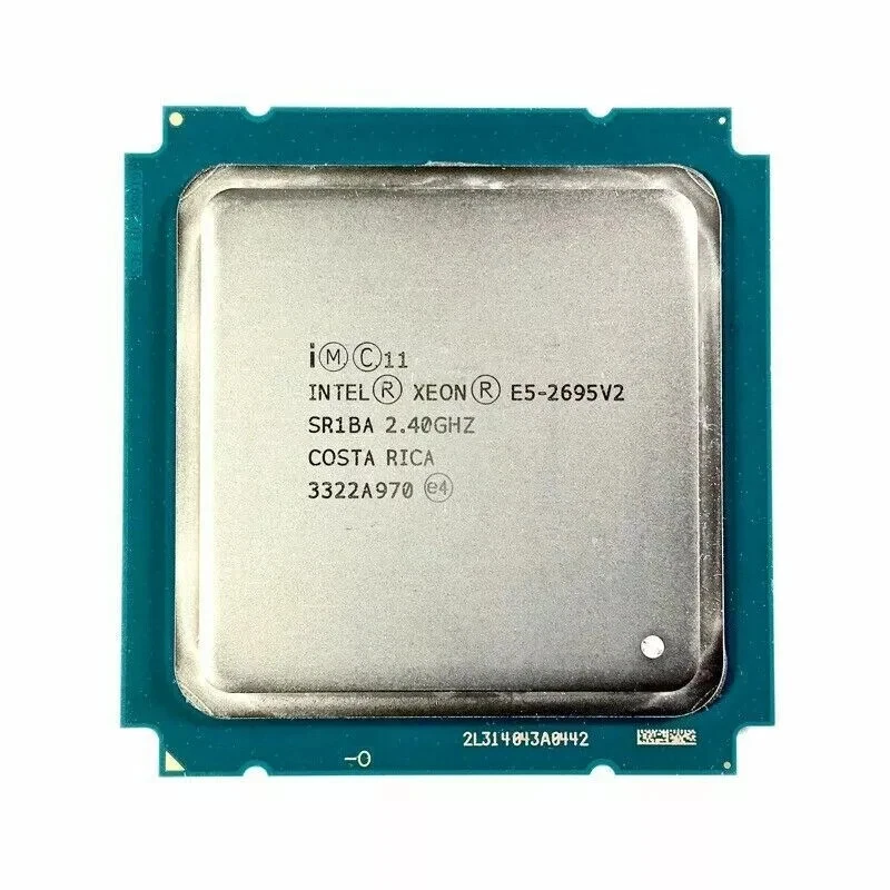 Intel Xeon E5-2695 V2 2.4GHz 12-Core 30M HT PROCESSOR LGA2011 115W CPU Tested - Image 1 of 2