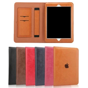 Leather Smart Case For iPad A16 10th 9th 10.2 8th 7th 6th 5th Generation Air Pro - Picture 1 of 23